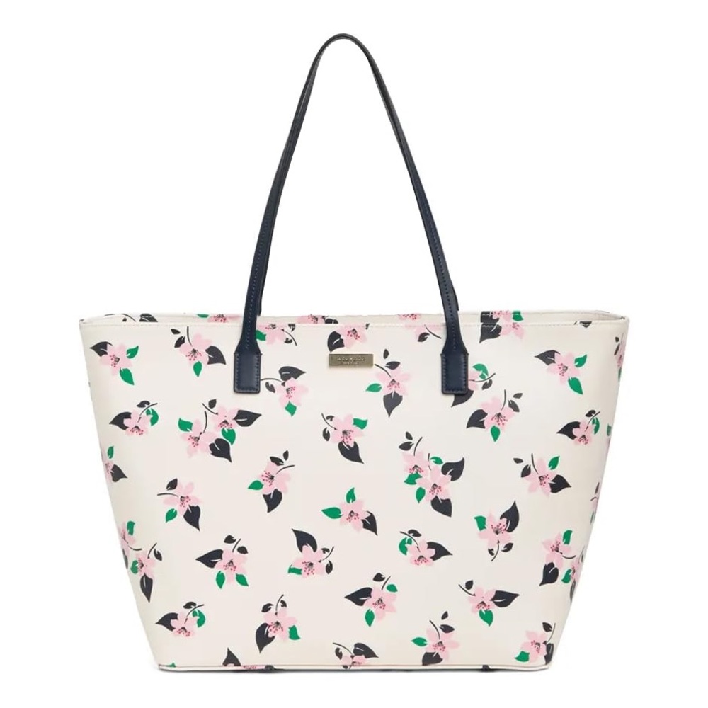 Kate Spade Shore Street Margareta Shoulder Tote Bag in Tropical Floral Print NEW